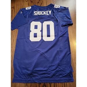 Reebok Jeremy Shockey New York NY Giants Football Jersey XL 18-20 Boys Kids